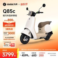 九号（Ninebot）【直播间抽3000免单】电动Q85c电动摩托车智能长续航电摩【门店自提】 到门店选颜色