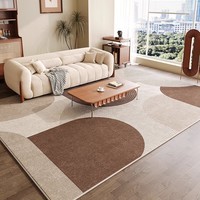 KAYE地毯客厅轻奢高级感大尺寸满铺垫子复古中古风卧室床边沙发茶几毯 SJR-西西里岛-3 120x160 cm