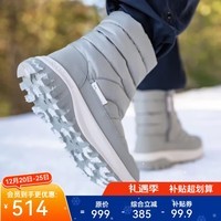 哥伦比亚防寒雪地靴女25冬季冰雪户外防水保暖冬靴热能反射夹棉鞋BL9165 橄榄绿 39