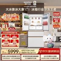 容声大冰象603L法式多门冰箱超大容量双净双系统超薄零嵌入式一级能效国家补贴BCD-603Q50FZLBJ世界杯