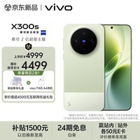 vivo X300s 12GB+256GB 胶片绿 蔡司2亿超级主摄 蔡司APO超级长焦 144Hz 蔡司大师色彩屏 拍照 AI手机