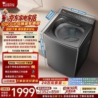小天鹅（LittleSwan）小乌梅 波轮洗衣机全自动家用 10KG 水魔方防缠绕 超微净泡 后控 TB10VE40D 以旧换新 京东自营