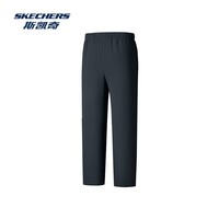 斯凯奇闪穿运动裤秋冬加绒保暖防泼水男子简约舒适时尚休闲长裤P425M248