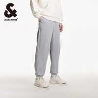 杰克·琼斯（JACK&JONES）男士运动休闲裤卫裤合集 22441D023浅花灰 M 175偏大,建议拍小一码