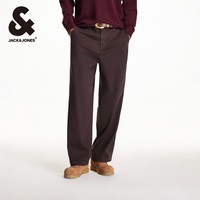 杰克·琼斯（JACK&JONES）男装商务休闲长裤子简约百搭男裤合集 224314013巧克力蛋糕 31 175