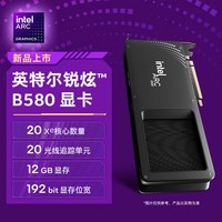 英特尔（Intel）锐炫 Arc 独立显卡 台式机电竞游戏专业设计显卡 Arc B580 12GB