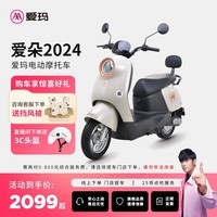 爱玛（AIMA）【门店自提】爱朵大电池长续航大动力电动车时尚成人高速电动摩托车 到店选色提车