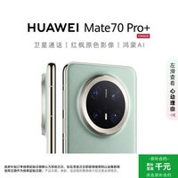 华为（HUAWEI）Mate 70 Pro+ 16GB+512GB飞天青鸿蒙AI 高亮钛玄武架构 红枫原色影像华为手机