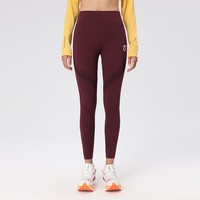 马孔多（macondo）原创单品丨支撑压缩裤3代春夏马拉松压缩裤 液态莱卡丝网印花 樱桃红漆 女款 M