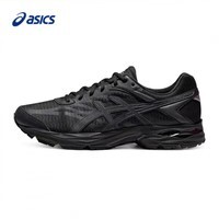 亚瑟士（asics）跑步鞋 越野运动耐磨轻便透气回弹男女跑鞋 黑色 41.5