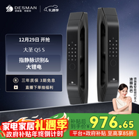 德施曼（DESMAN）全自动指静脉智能锁非传统指纹锁密码锁 电子锁智能门锁 大圣 Q5S