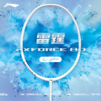 李宁（LI-NING） 雷霆100战戟8000全碳素进攻型羽毛球拍雷霆80【球星同款高端拍】 5U-雷霆80Light （穿线请备注）