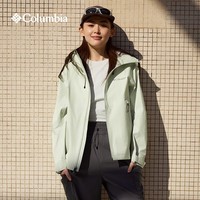 Columbia张婧仪户外装备哥伦比亚新品男女HIKE365轻薄3L防水冲锋衣YM3594 335 矿晶绿 XXL (190/104A)