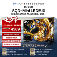 FFALCON雷鸟电视鹤7 26款 65英寸 万象分区SQD-MiniLED 2200nits 高阶VA 安桥音响300Hz高刷 65R79A 65英寸 平板电视 平板电视