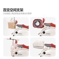 雅迪【门店自提】摩登绽放Ⅱ70-M  智慧铠甲版 电动摩托车高颜值时尚女士通勤代步长续航智能电动车 颜色到店自选