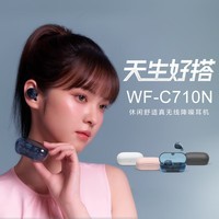 索尼(SONY)WF-C710N 舒适休闲真无线降噪耳机 蓝牙耳机 入耳式 学生耳机 送男女友 新品上市 冰透蓝