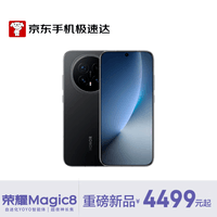 荣耀Magic8 16+512 绒黑色 超夜神长焦 第五代骁龙8至尊版 谢霆锋同款 5G AI旗舰手机【京东快递】