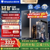 惠尔顿Q16厨下净水器1800G 纳滤膜滤芯净饮机矿物质家用直饮机厨房净水机不含阻垢剂0陈水0双酚A