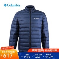 Columbia哥伦比亚羽绒服男25秋冬户外拒水防钻绒保暖外套WE9860 464 L