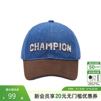 Champion冠军秋季新款棒球帽校队pro男女休闲情侣运动遮阳帽子 蓝色 均码