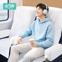 安可新一次性座椅套高铁火车飞机出行独立包装加厚坐垫防脏带扶手1条/包