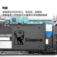 金士顿（Kingston）A400系列SSD固态硬盘 SATA3.0接口 笔记本台式机 A400 SATA 经典传承 480G