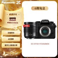 松下（Panasonic） G97 +（12-60mm F3.5-5.6）白盒套装 M4/3画幅微单数码相机 4k视频拍摄 五轴防抖 (G95升级款)