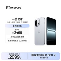 一加 13T 16GB+512GB 晨雾灰 oppo 性能超强小直屏 骁龙 8 至尊版 6260mAh电池 智能游戏手机 国家补贴