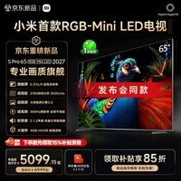 小米电视S Pro 65英寸 RGB-Mini LED 2027【发布会同款】 2160控色分区 360Hz 低反屏0.5%LR L65MD-SP