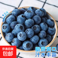 京喜加国产云南蓝莓【JD快递多地发货】超大果蓝莓 孕妇新鲜水果精选 1盒装 尝鲜装【90-115g/盒】 中果【单果15mm+】