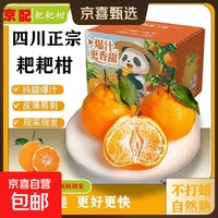 京配 四川春见耙耙柑 粑粑柑 应季时令水果 柑橘礼盒 源头直发 带箱2斤小果(单果130g-160g)【尝鲜版】 JDL-京东快递、更好更快