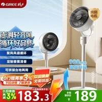 格力（GREE）【香薰循环风】空气循环扇台地电风扇落地扇循环左右摇头轻噪对流香薰驱蚊循环扇 FXD-1903g3