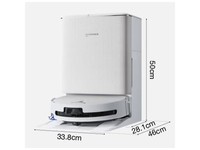 科沃斯T90 PRO【保价11.11】扫地机器人扫拖洗烘一体自动清洗热水洗拖布毛发防缠滚筒活水洗地自动上下水