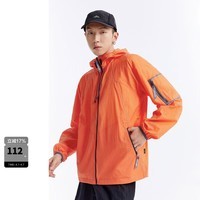 太平鸟男装 夏季男士户外机能夹克外套B2BCD2102 橙色（宽松） L