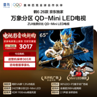 FFALCON雷鸟【固定挂架送装一体】鹤626款 65英寸 万象分区1100nits 安桥音响 平板电视机65R69A