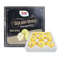 都乐Dole 黄金维纳斯苹果 核心产区直发  甜脆多汁 特惠款彩箱2.4斤（约6-9个 单果120-140g）