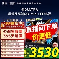 雷鸟 65英寸鹤6 Ultra 25款（PLUS版） 65英寸 QD-MiniLED 高阶VA 家电国家补贴电视 65英寸 65S595C Ultra 65S595C Ultra