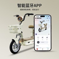 台铃电动车【门店自提】新大果粒电动自行车新新国标可上牌电瓶车成人代步电自 请到店选购颜色