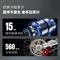 阿波罗RFN战尊SX-E15成人进阶电动越野摩托车全场景适配强稳轻快