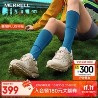 迈乐（Merrell）运动户外徒步鞋FREE STRIDE迈行男女同款登山鞋 MT6325102-03灰卡其男女同款 44