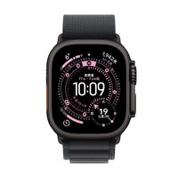 Apple/苹果WatchUltra3智能手表蜂窝款49毫米黑色钛金属表壳黑色高山回环式表带S-联通补贴