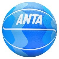 安踏（ANTA）篮球室内外防滑耐磨水泥地青少年学生成人标准训练比赛用球篮球 蓝白色 七号球