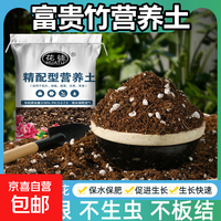 富贵竹专用土富贵竹土盆栽肥料花泥土营养土通用种植土壤养花种花 富贵竹专用土5升