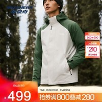 斯凯奇2025秋冬季中性款三合一专业防水透气耐磨运动休闲冲锋衣