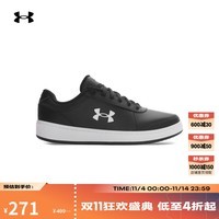 安德玛（UNDERARMOUR）秋冬ST Court男子百搭运动休闲鞋6005536 黑色001 42