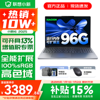 联想小新16/小新Pro16GT AI元启 2025新品可选补贴 高性能轻薄笔记本电脑 学生设计办公本 标压酷睿 13代i5 24G 512G标配｜小新16高配国补 16英寸 微边框高清全面屏