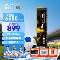 雷克沙（Lexar）THOR PRO 雷神系列 1TB SSD固态硬盘 M.2接口(NVMe协议) PCIe 4.0x4 传输速度6500MB/s 游戏装机