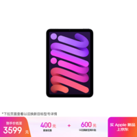 Apple/苹果【教育优惠】iPad mini (A17 Pro) 8.3英寸 平板电脑(128G WLAN版/mini7/MXN93CH/A)紫色