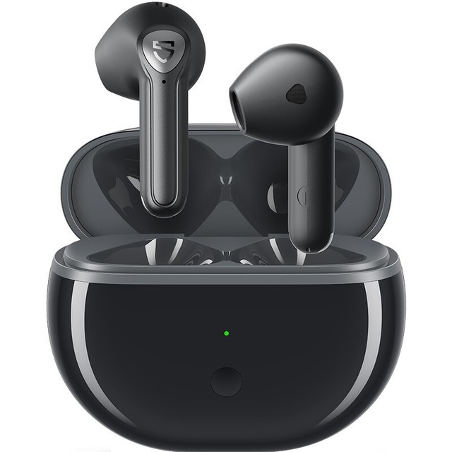 适用苹果华为小米手机 黑色目前soundpeatsair3-deluxe真无线蓝牙耳机