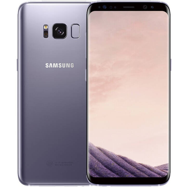 三星 Galaxy S8+ （SM-G9550）全视曲面屏 虹膜识别 全网通4G 双卡双待 烟晶灰 4GB+64GB图片